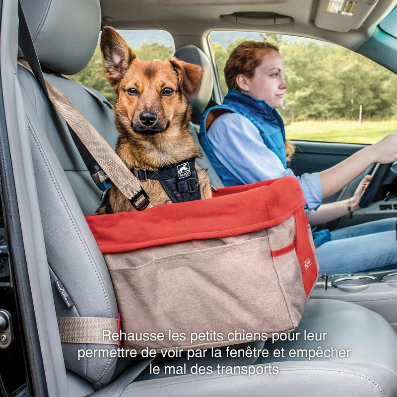Siège auto Car Bag Rouge Freedog - Un chien dans le Marais